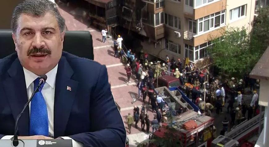 Gece kulübünde yangın faciası! Bakan Koca can kaybını açıkladı