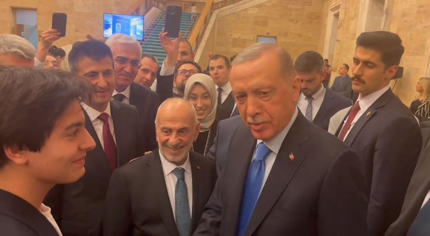 Cumhurbaşkanı Erdoğan Meclis’te iftar programına katıldı