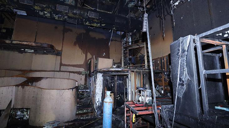 Beşiktaş’ta yanan gece kulübünün içinden yeni görüntüler