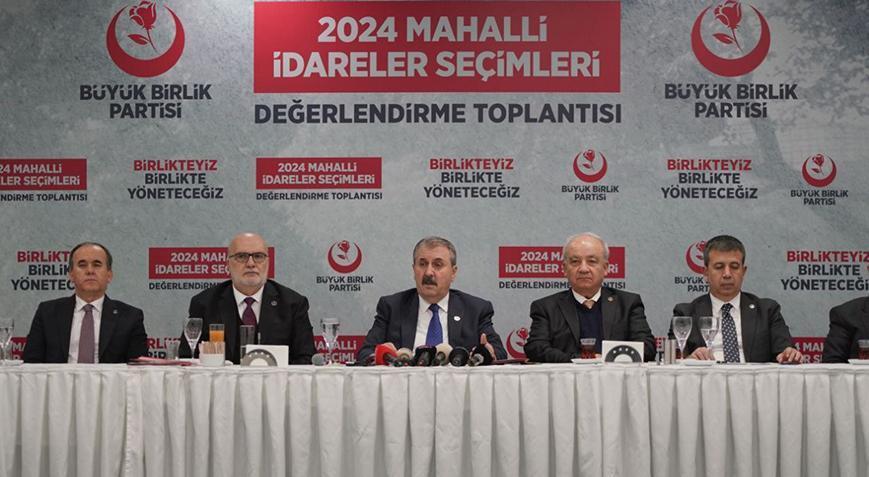 Destici’den YSK’nın Van kararına ilişkin açıklama