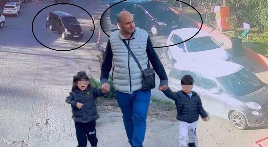 3 ve 5 yaşındaki iki kardeş el frenini indirdi! Kayan araç önce arabaya, sonra trafiğe karıştı