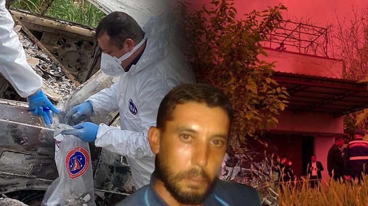 Korkunç olay! Anne ve çocuğu evde, baba ise arabada yanarak ölmüş halde bulundu