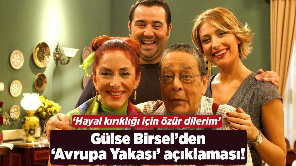 ‘Avrupa Yakası’ dizisi geri mi dönüyor? Gülse Birsel’den açıklama