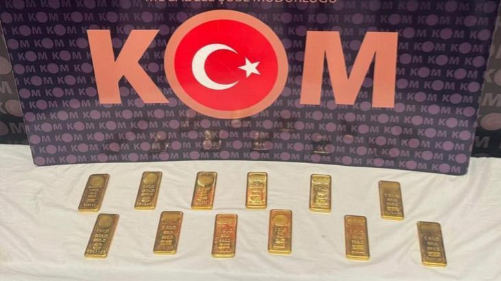 Tam 33 milyon TL değerinde! Kilolarca kaçak altın yakalandı