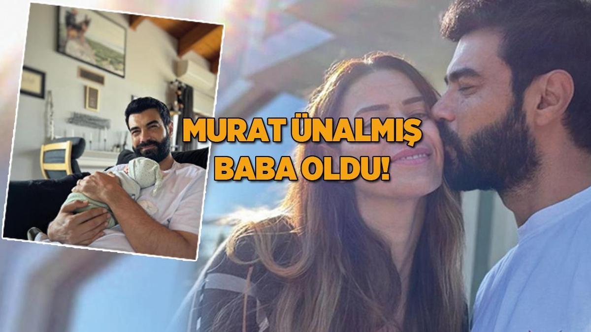 Oyuncu Murat Ünalmış baba oldu! ‘Çifte bayram yaşadık’
