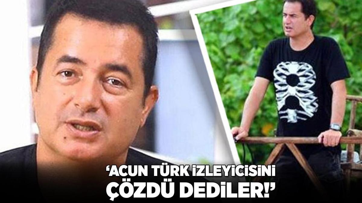 Acun Ilıcalı: Bana ‘Türk izleyicisini çözdün’ dediler, ama 15 ülkede başarılıyım!