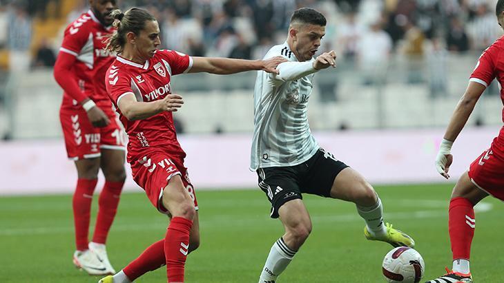 Beşiktaş, Samsunspor’a takıldı: 1-1