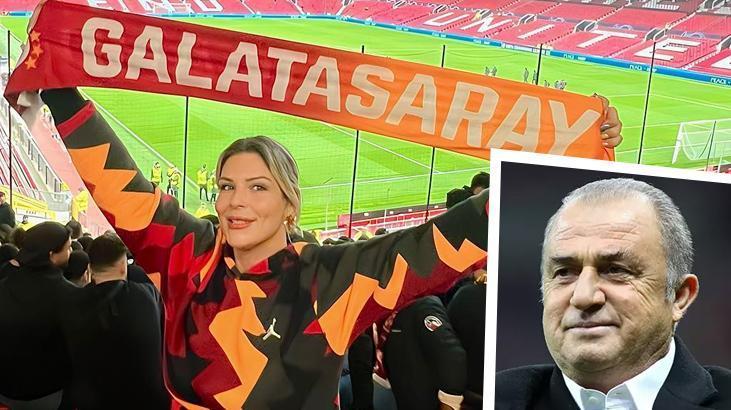 Pelin Öztekin’den Fatih Terim’le poz! ‘İmparator’