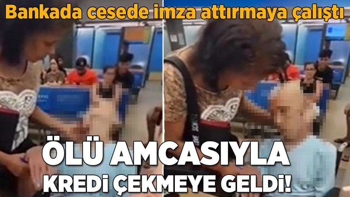 Ölü amcasıyla kredi çekmeye geldi! Dünyanın konuştuğu skandal: Cesede imza attırmaya çalıştı