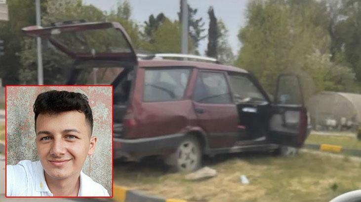 Bartın’da kavşak’ta otomobiller çarpıştı