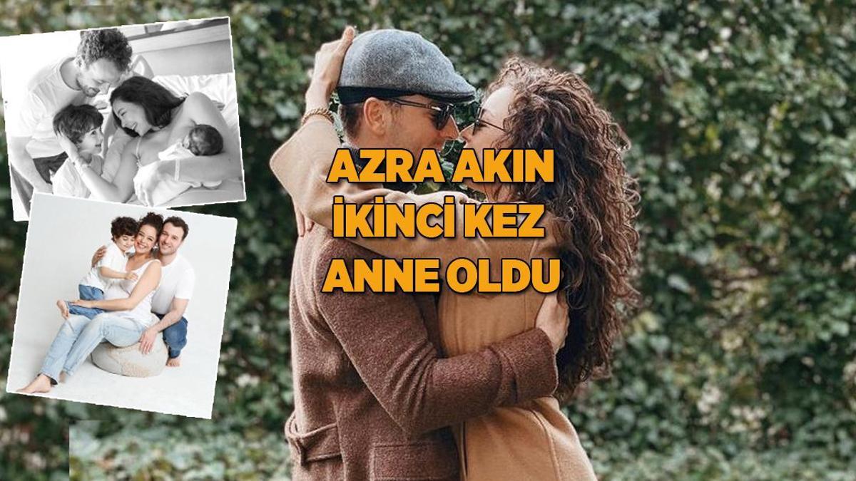 Azra Akın ikinci kez anne oldu! ‘Demir’e bir kız kardeş geldi’