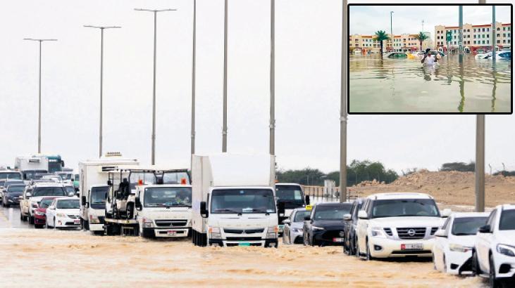 Dubai’yi sel aldı