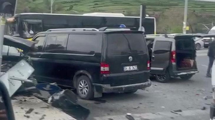 Arnavutköy’de iki farklı kaza! Ölü ve yaralılar var