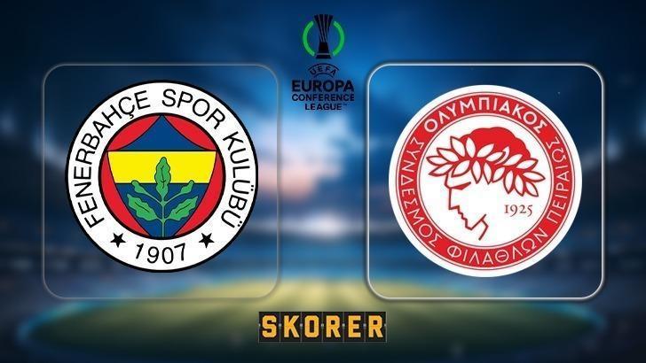 Fenerbahçe, UEFA Konferans Ligi’nde Olympiakos’u konuk ediyor!
