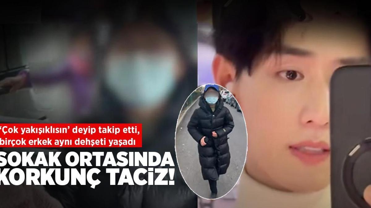 ‘Çok yakışıklısın’ diyerek peşine takılıp, taciz etti! Çaresiz adam tuvalete saklandı