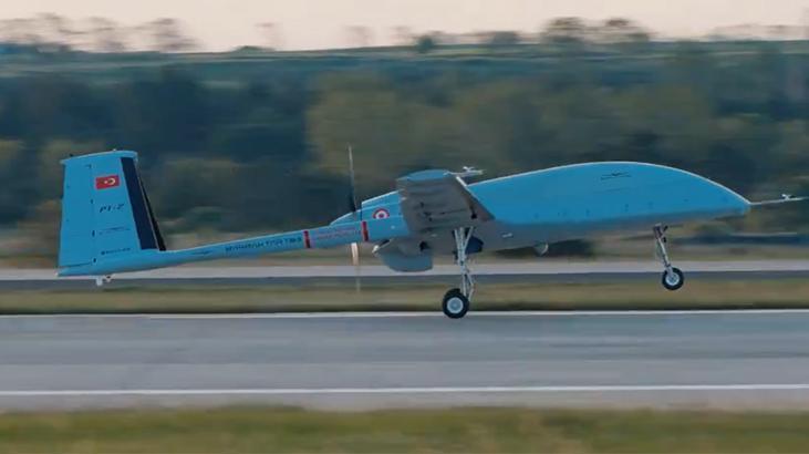 Selçuk Bayraktar paylaştı! İki Bayraktar TB3 havada