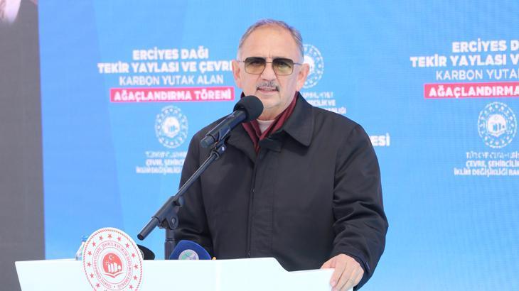 Bakan Özhaseki: Yeniden bir seferberlik başlatıyoruz