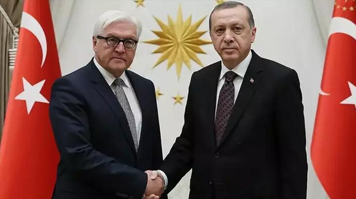 Cumhurbaşkanı Erdoğan ile Almanya Cumhurbaşkanı Steinmeier bir araya geliyor