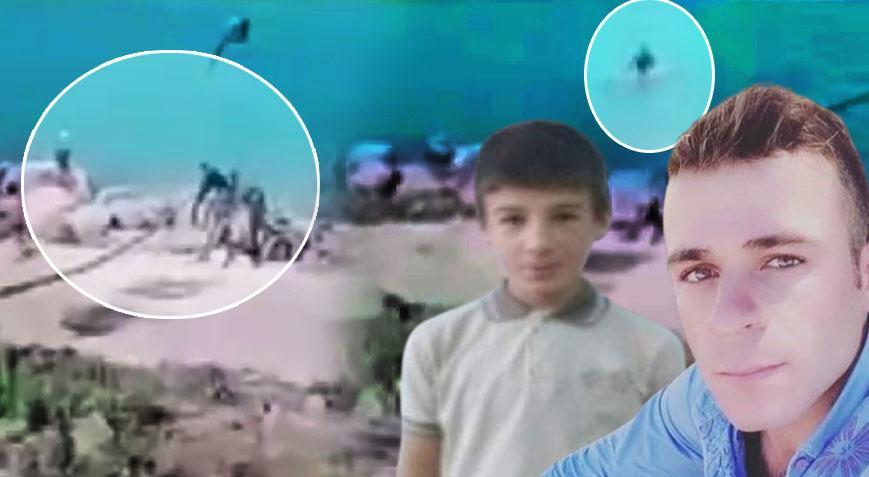 Amca ve yeğenin feci ölümü! Kameralar saniye saniye kaydetti