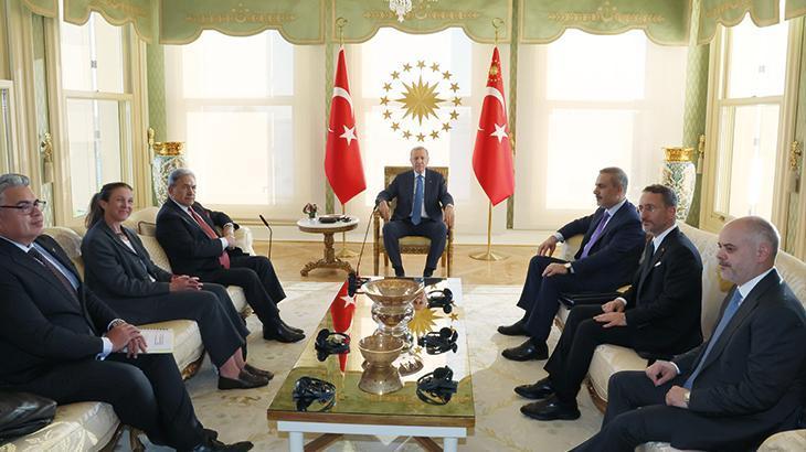 Cumhurbaşkanı Erdoğan, Yeni Zelanda heyetini kabul etti