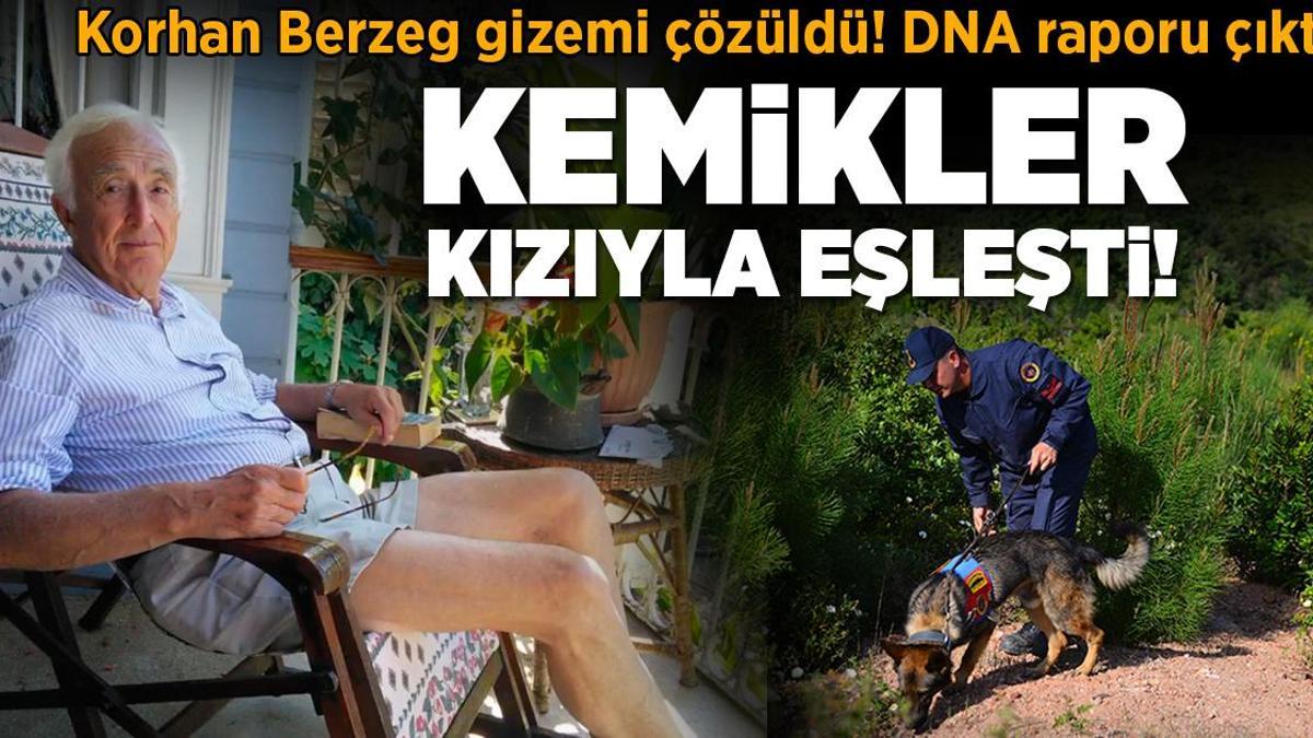 Korhan Berzeg ile ilgili önemli gelişme! Bulunan kemikler Berzeg’in kızıyla eşleşti