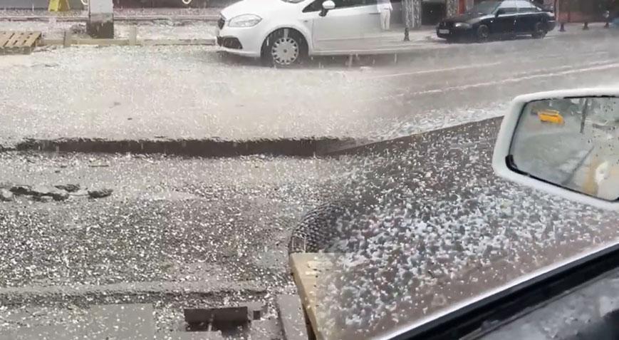 Meteoroloji’den peş peşe uyarılar geliyor! Başkenti dolu vurdu
