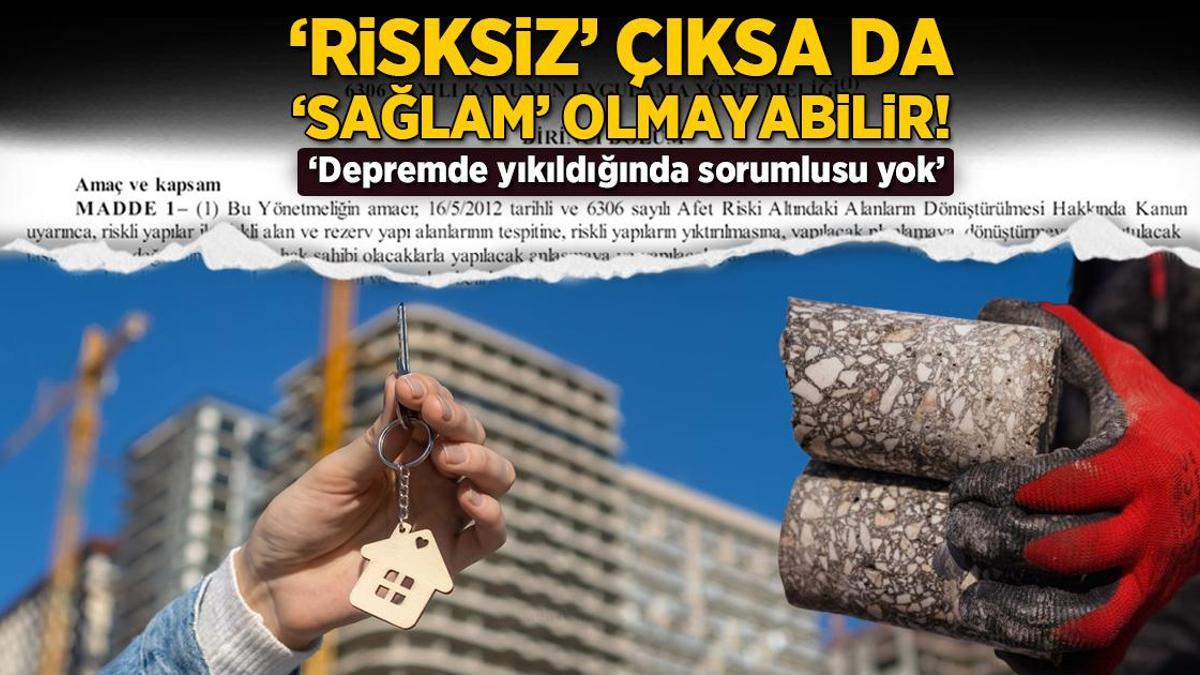 ‘Risksiz’ çıksa da ‘sağlam’ olmayabilir! Doç. Dr. Özmen: Depremde yıkıldığında sorumlusu yok