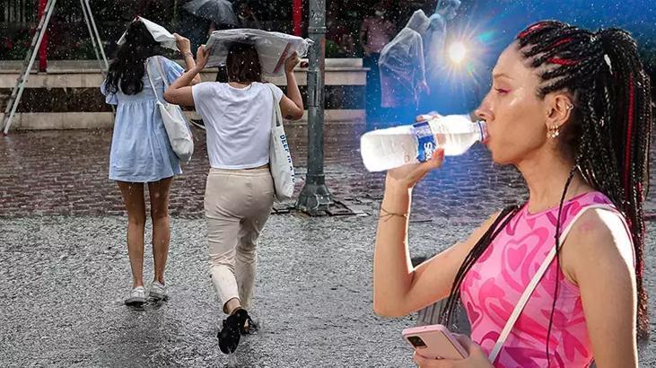 Meteoroloji 14 il için uyardı! Neredeyse tüm yurtta sağanak var