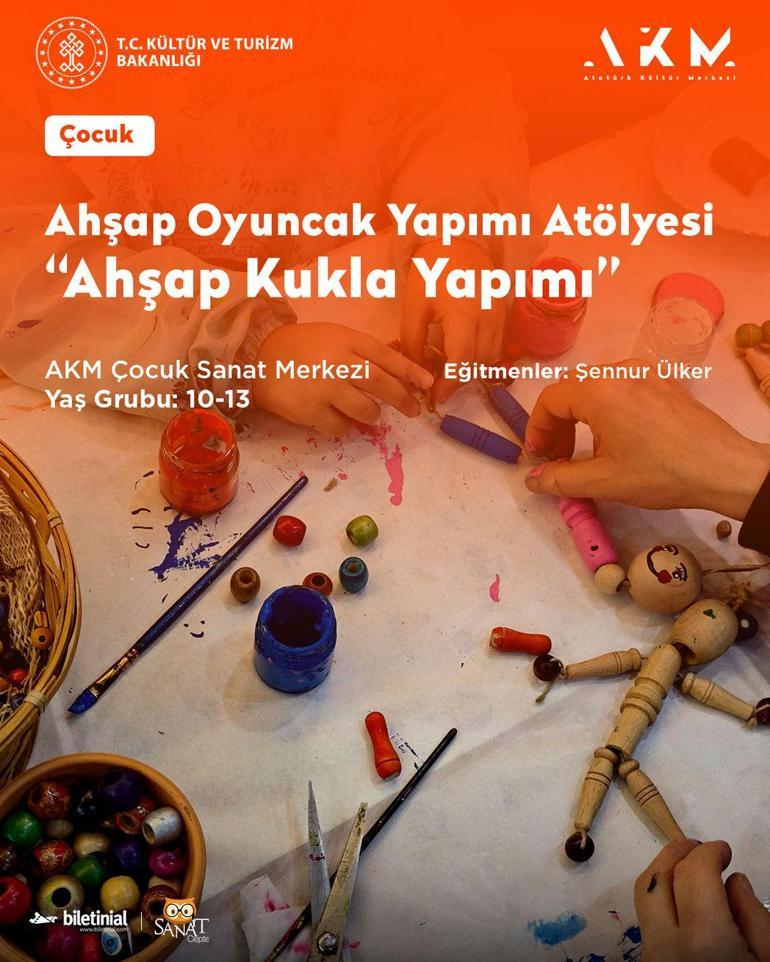 AKM Çocuk Sanat Festivali 20- 23 Nisan tarihlerinde gerçekleşecek