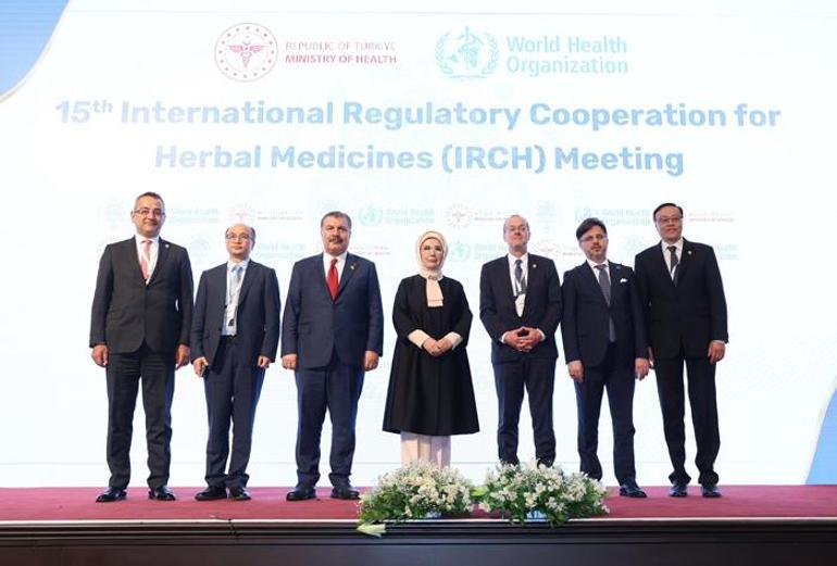 DSÖ'den Türkiye'ye övgü! Emine Erdoğan: Anadolu toprakları kadim tıp kaynakları açısından önemli bir konumdadır