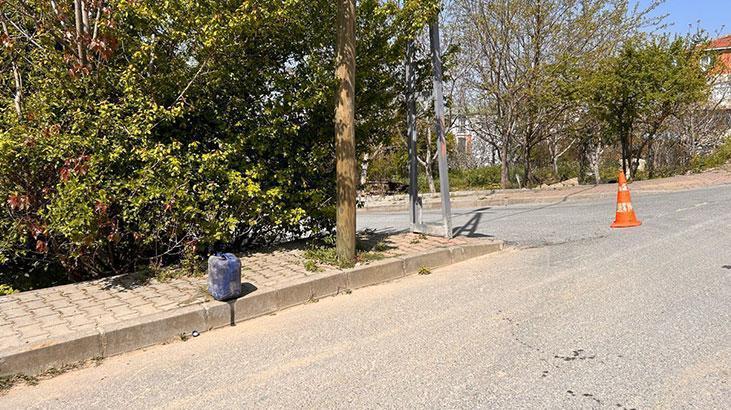 Arnavutköy'de 'sıvı dolu bidon' paniği