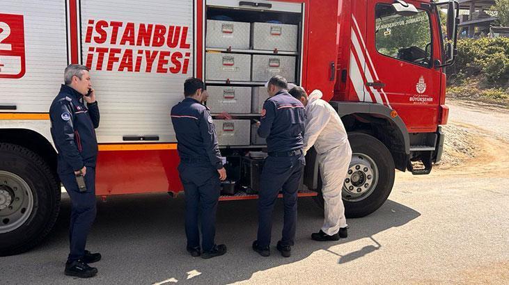 Arnavutköy'de 'sıvı dolu bidon' paniği