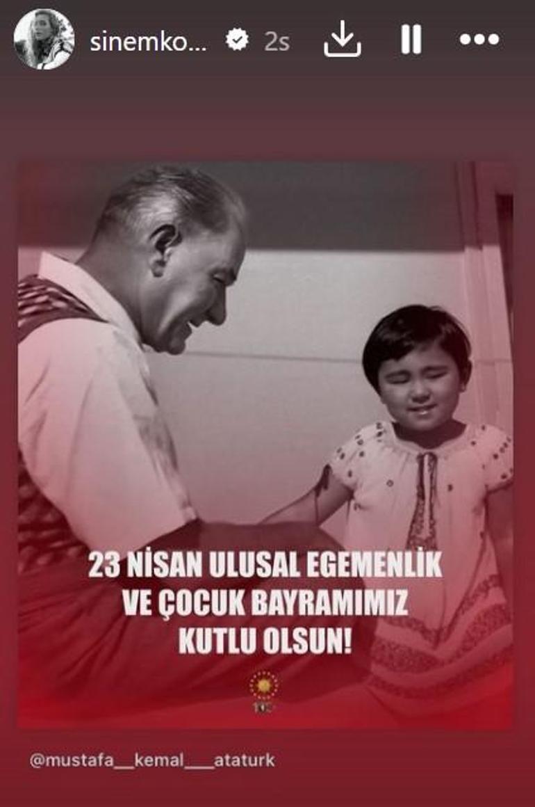 Ünlü isimlerden 23 Nisan Ulusal Egemenlik ve Çocuk Bayramı paylaşımları