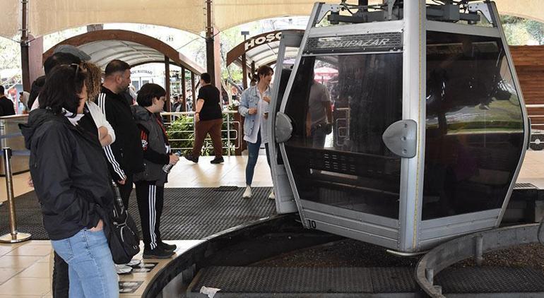 Ordu'da kaza sonrası teleferiğe yoğun ilgi! Saat 14.00'e kadar 1900 bilet satıldı