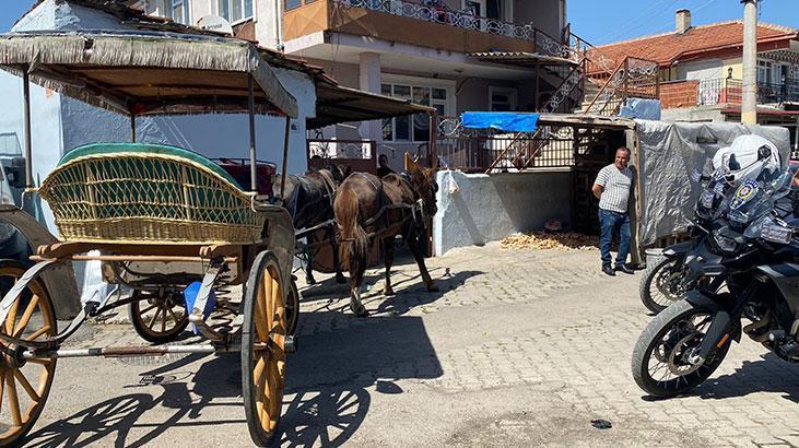 Edirne'de faytoncuların tartışması silahlı kavgaya döndü!