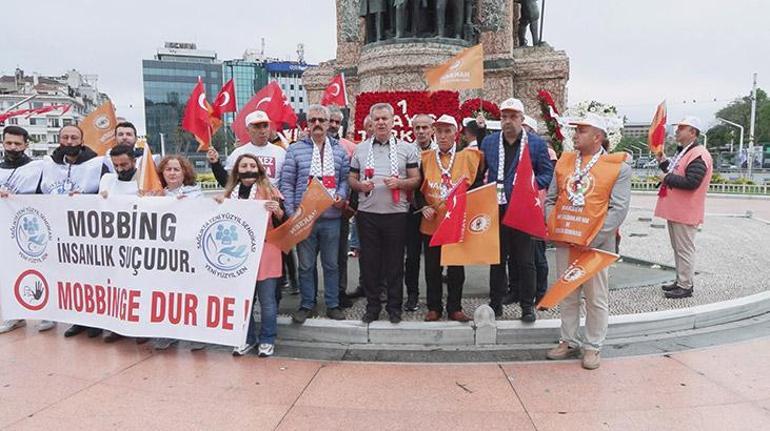 HAKSEN Taksim'de: 47 yıl önce bu meydanda hayatını kaybedenleri saygı ve rahmetle anıyoruz