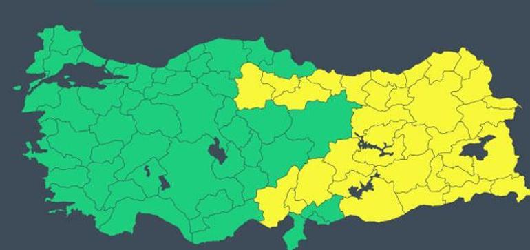 Son dakika… Meteoroloji’den 34 kent için alarm! 4 gün sürecek: Soğuk, sağanak ve sel geliyor