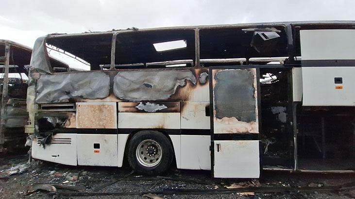 15 araç kül oldu! Hasarın boyutu gün ağarınca ortaya çıktı