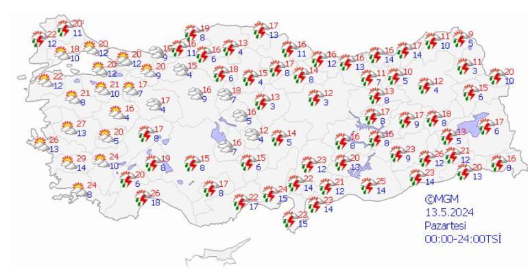 İstanbul, İzmir, Antalya... Meteoroloji'den üst üste hava durumu uyarısı! 13 ile dikkat