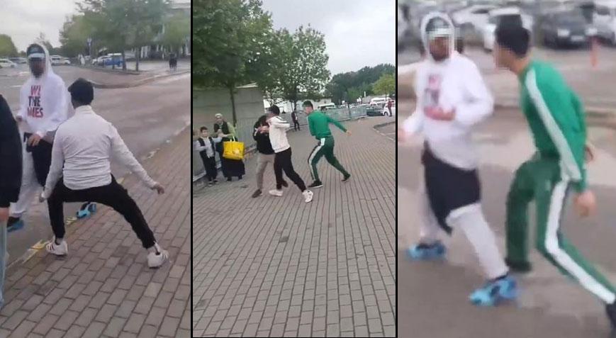 Yolda yürüyenlere kabusu yaşatan 4 kişi hakkında flaş gelişme