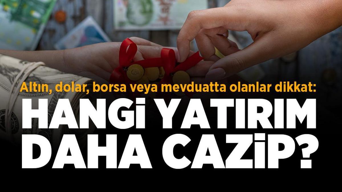 Altın, dolar, borsa ve mevduatta yatırımı olanlar dikkat: Enflasyona göre hangisi daha cazip?