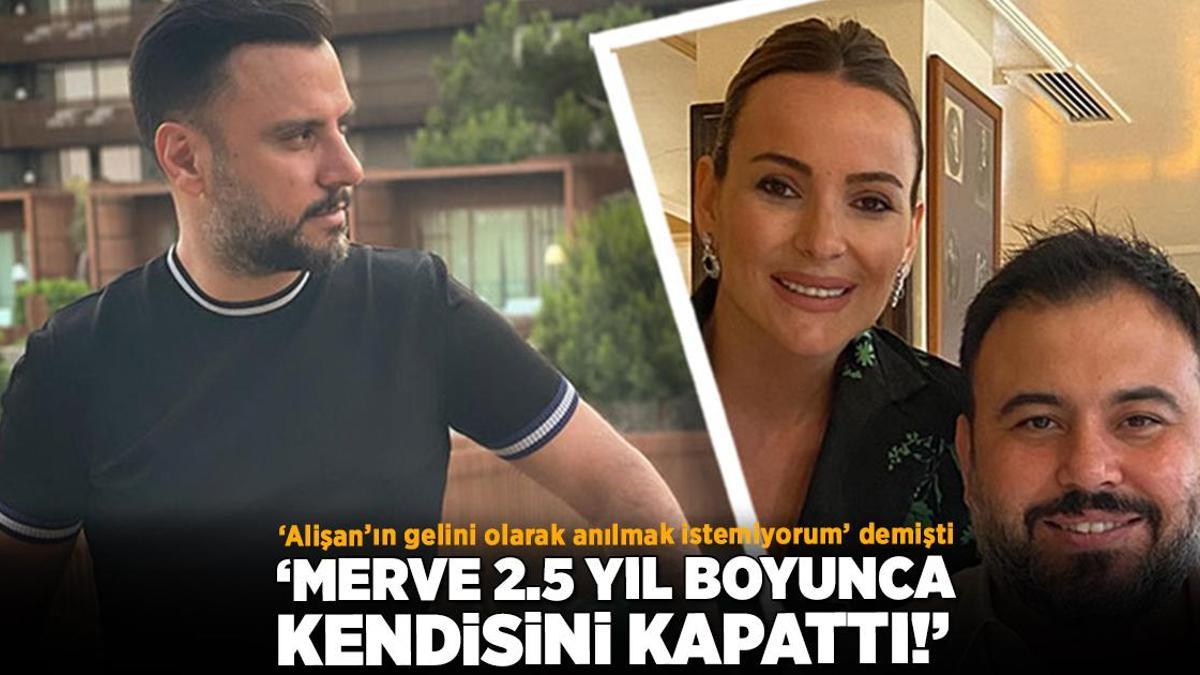 Merve Tektaş’ın ‘Alişan’ın gelini olarak anılmak istemiyorum’ sözlerine cevap!