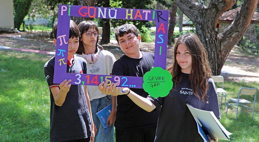 Ormanda Matematik Günü etkinliği: Öğrenciler hem ter döktü hem de eğlendi