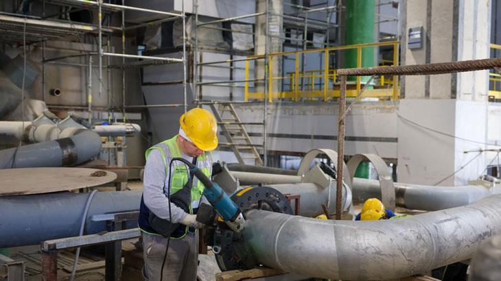 Akkuyu NGS’nı̇n buhar kızdırıcı ve ayırıcıların montajı tamamlandı