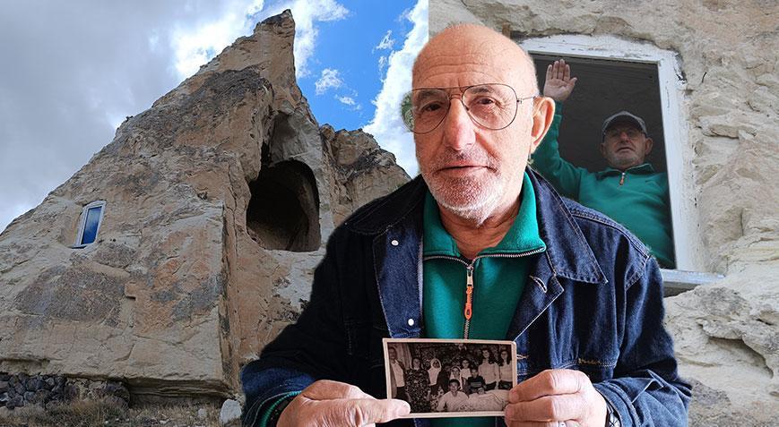 Tam 200 yıllık! Emekli banka müdürü yazları peribacasında yaşıyor