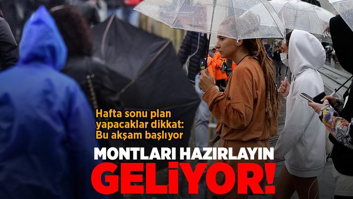 Son dakika… Meteoroloji’den ülke geneli için alarm verildi! Montlar yeniden giyilecek