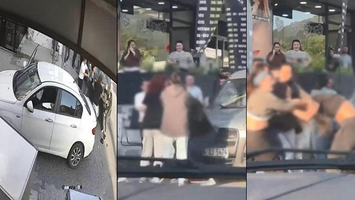 İstanbul’da kadınların kavgası! Kolonya şişesiyle saldırdı