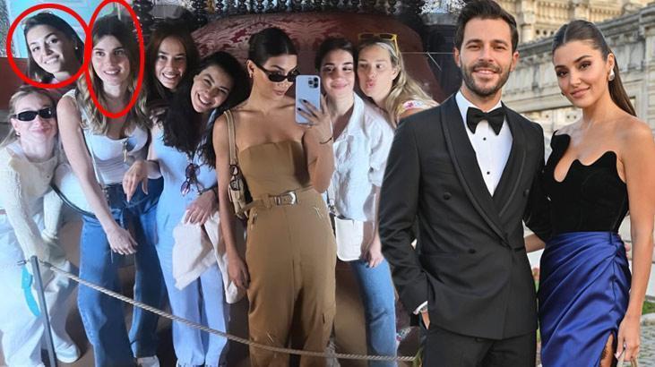 Müstakbel eltiler Hande Erçel ile Nazlı Sabancı tatilde!