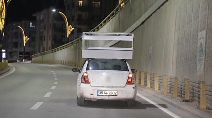 Trafikte kuralları altüst etti! Sürücüye ceza yağdı