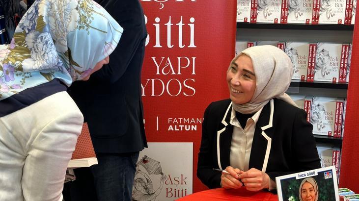 Fatmanur Altun, yeni kitabının imza töreninde kitapseverlerle bir araya geldi